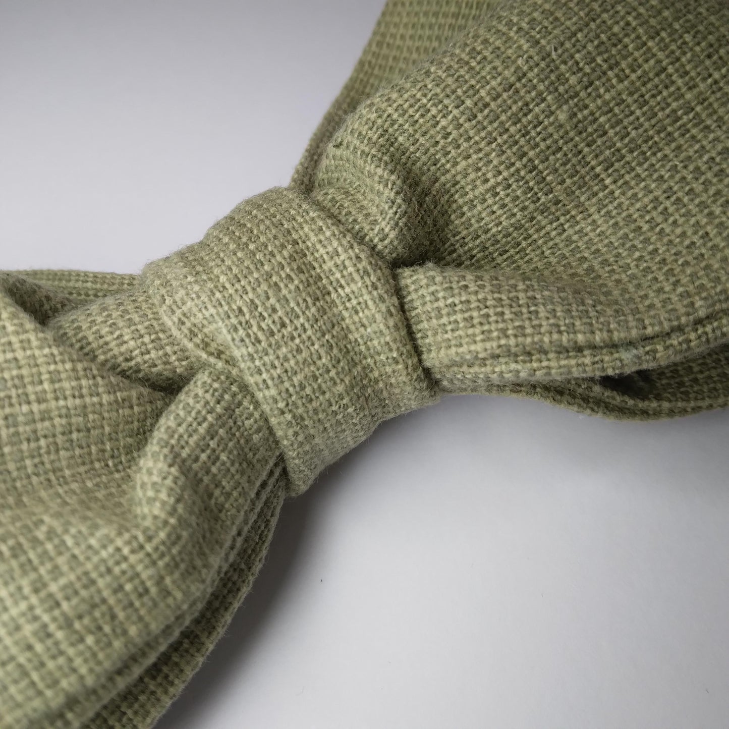 Groene vlinderdas casual