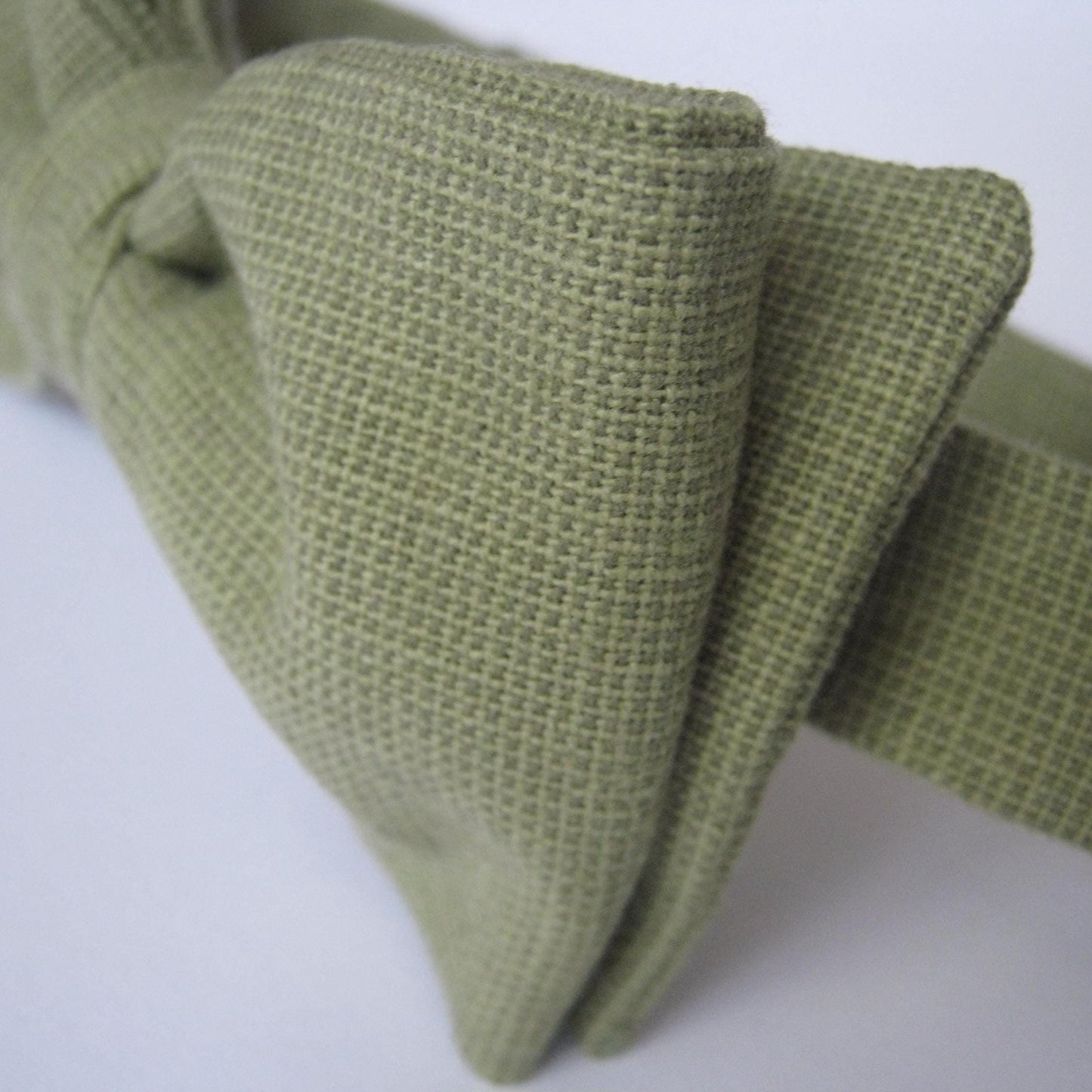 Groene vlinderdas casual