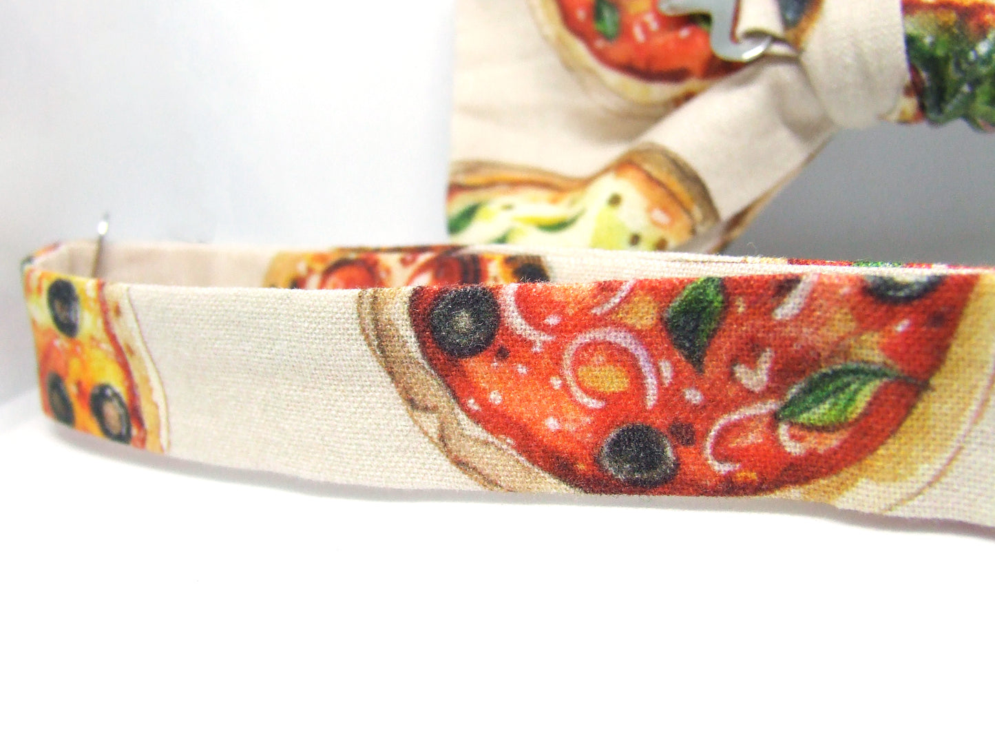 Vlinderstrik Pizza detail